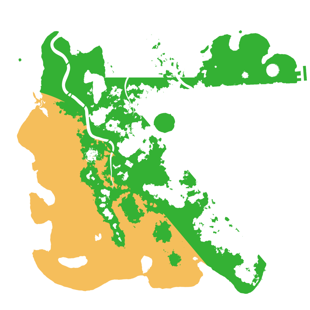 Biome Rust Map: Procedural Map, Size: 4250, Seed: 1006216906