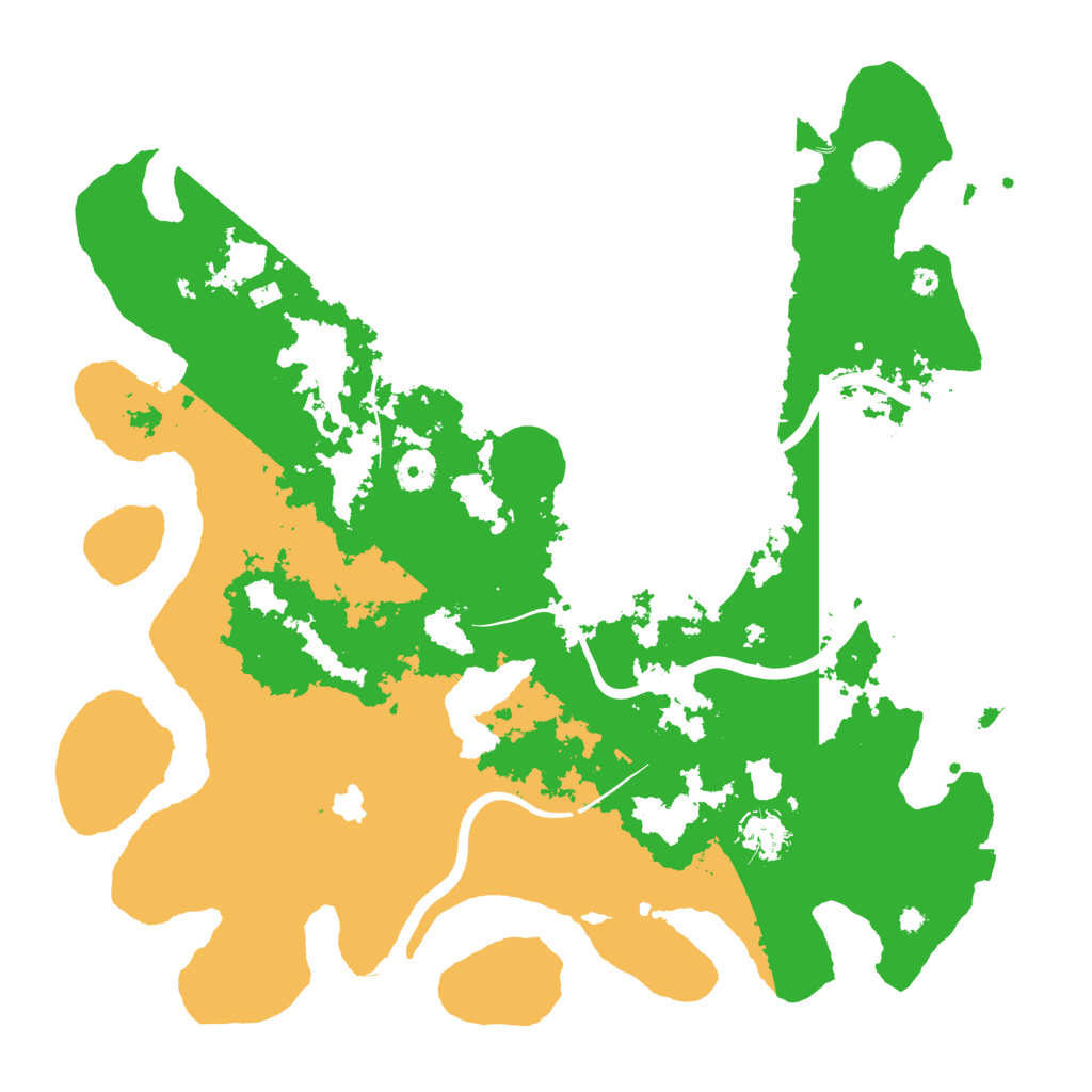 Biome Rust Map: Procedural Map, Size: 4000, Seed: 1788566508
