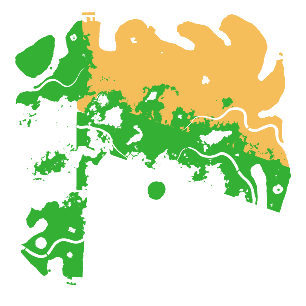 Biome Rust Map: Procedural Map, Size: 4750, Seed: 786246689