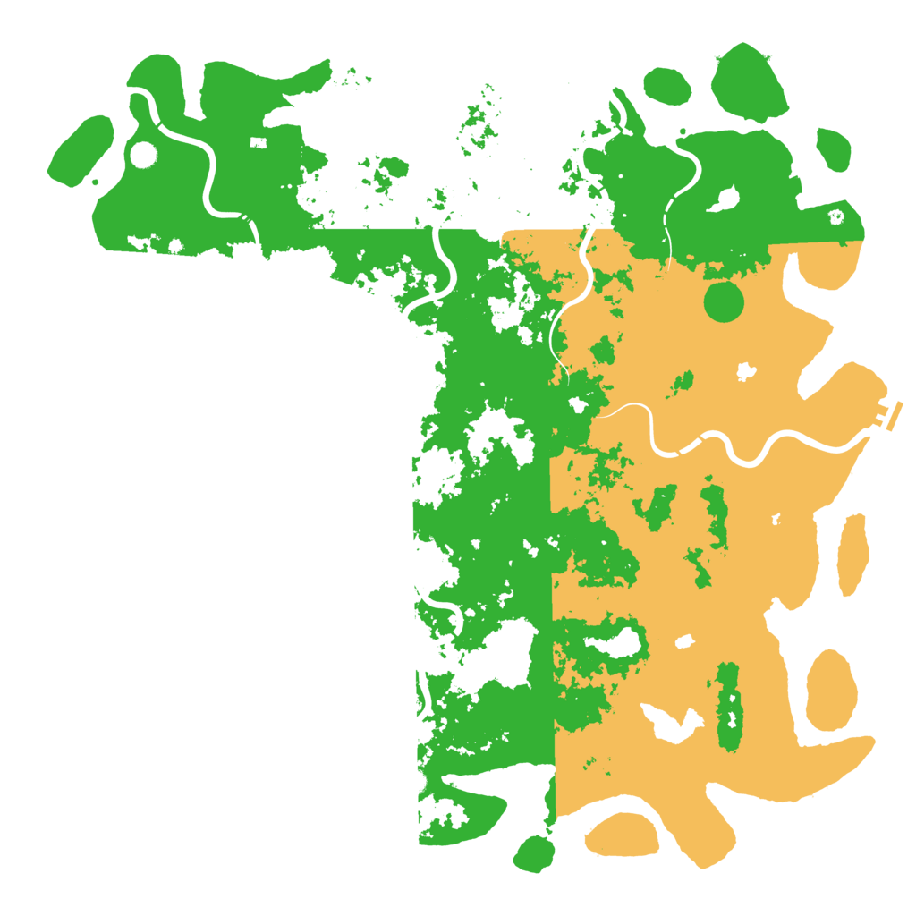 Biome Rust Map: Procedural Map, Size: 6000, Seed: 682033010