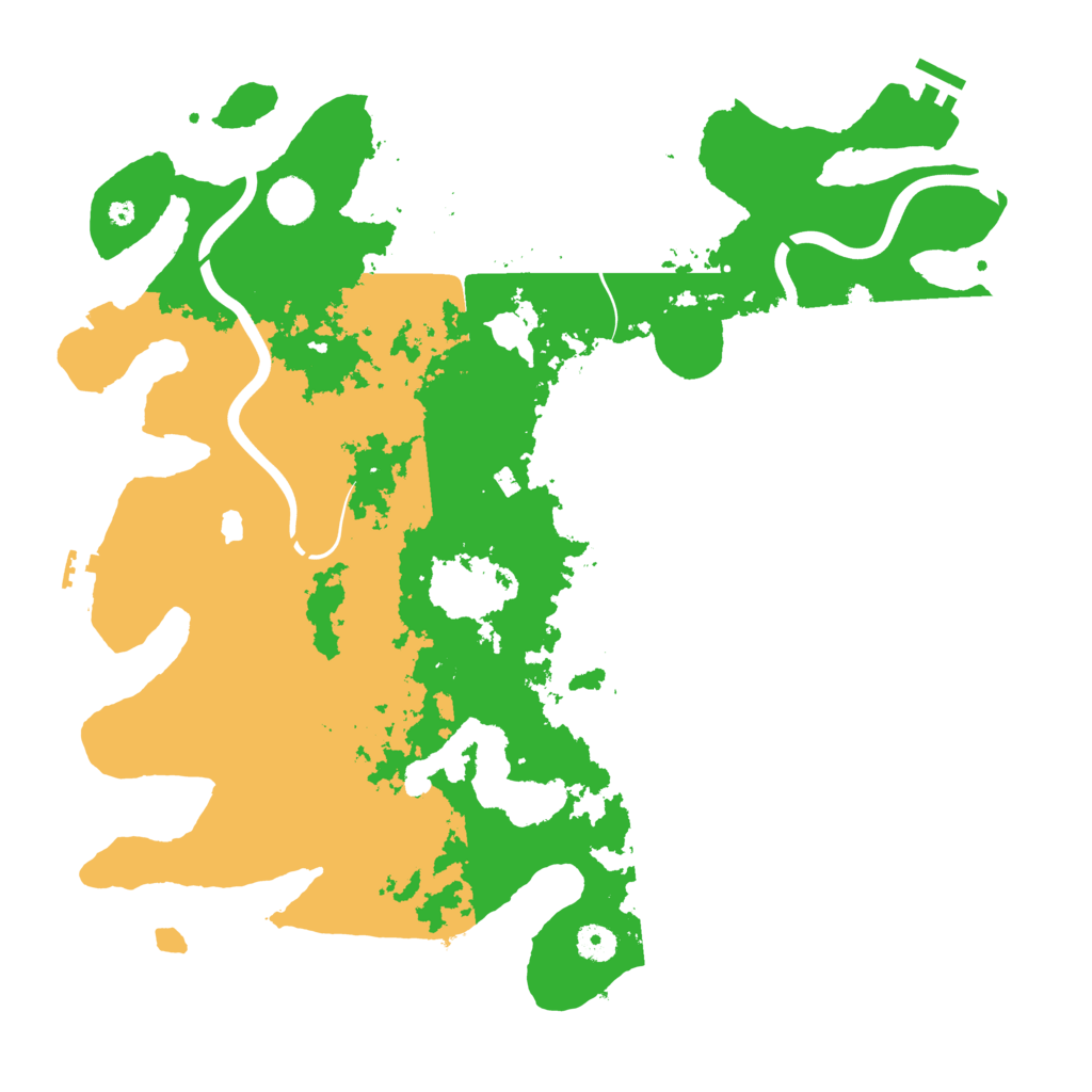 Biome Rust Map: Procedural Map, Size: 4250, Seed: 421359756