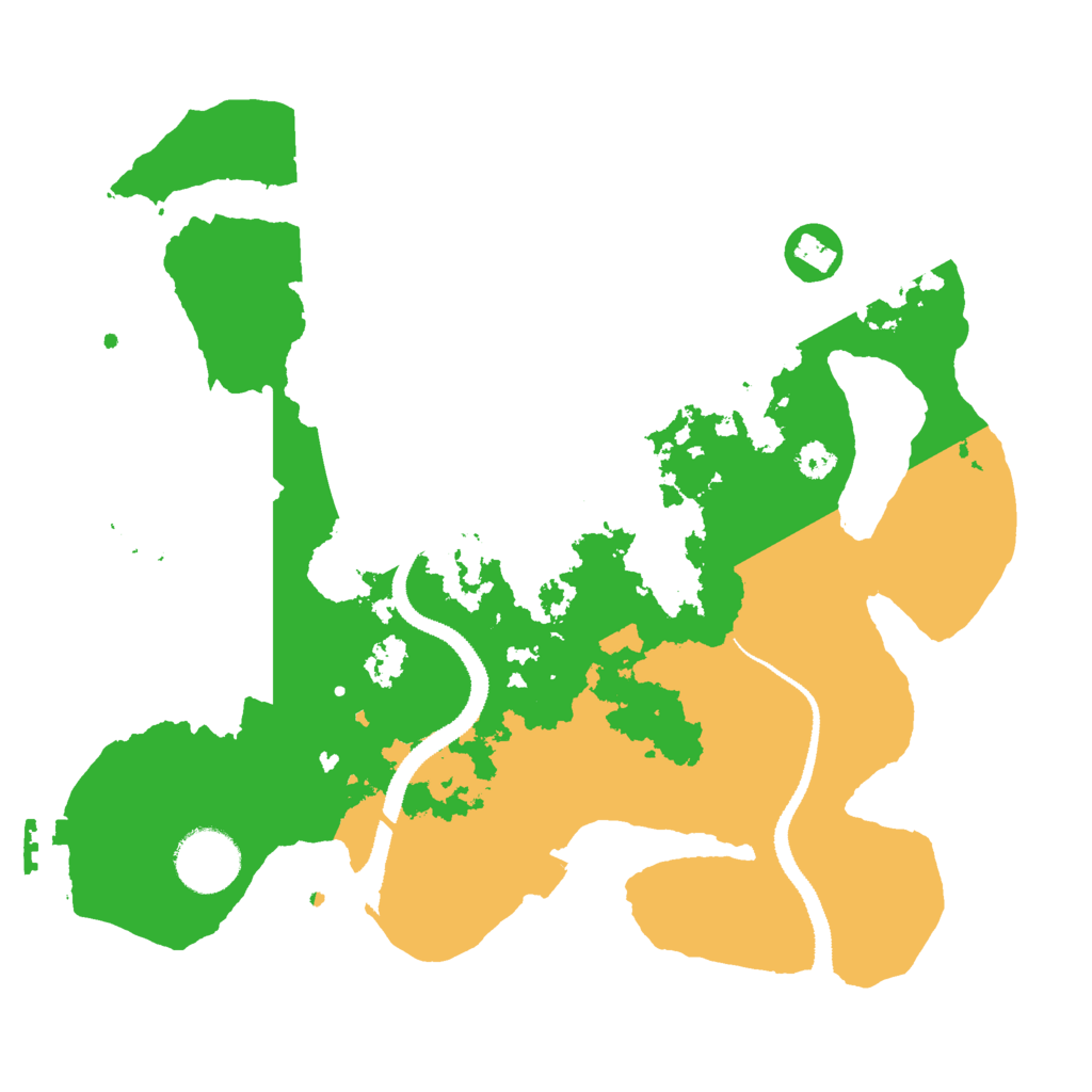 Biome Rust Map: Procedural Map, Size: 3000, Seed: 1717353904