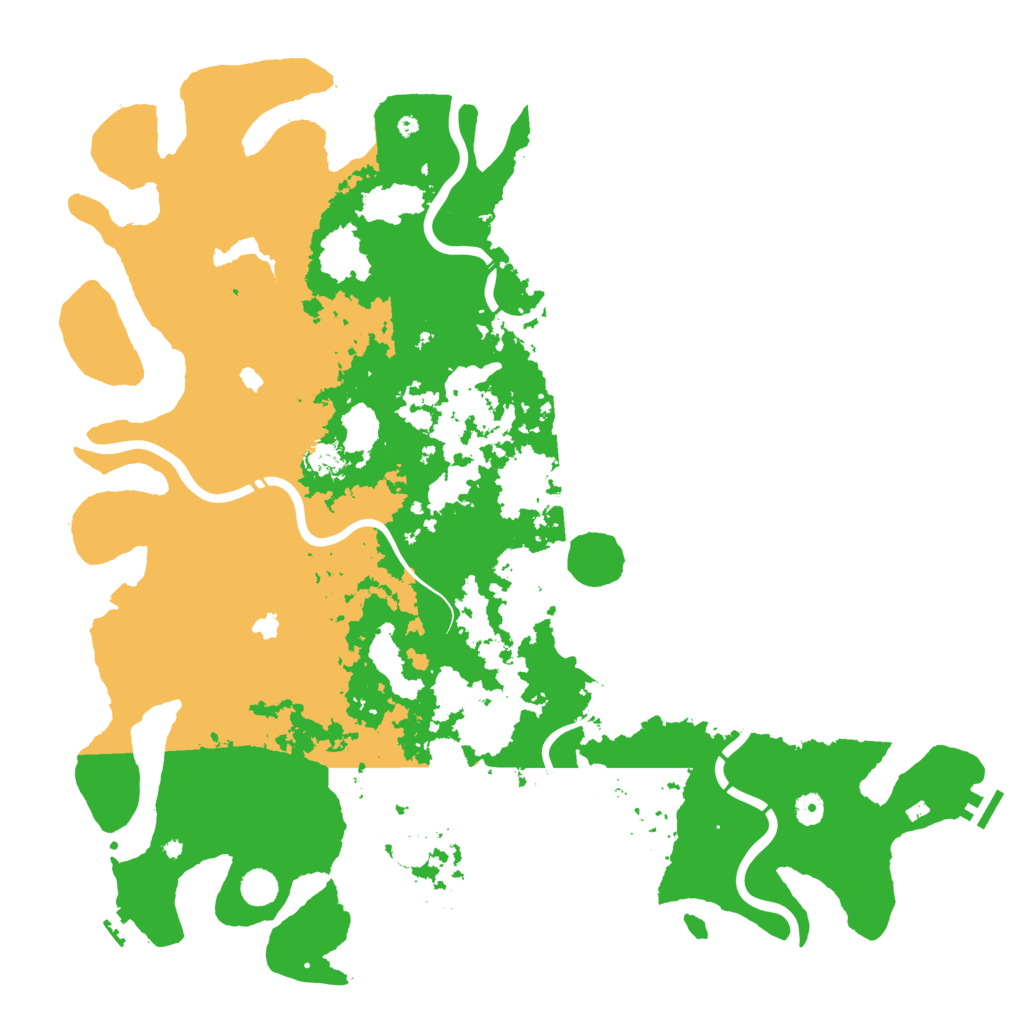 Biome Rust Map: Procedural Map, Size: 5000, Seed: 2133492188