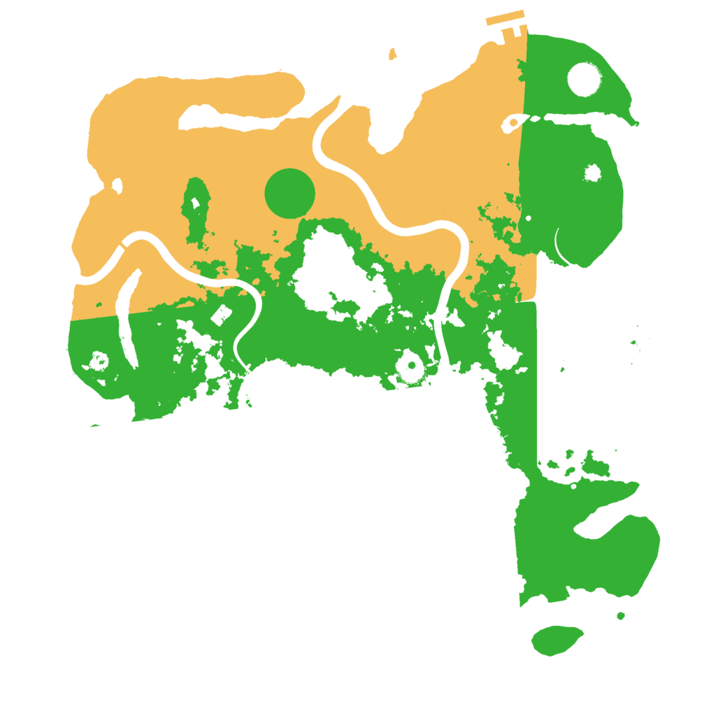 Biome Rust Map: Procedural Map, Size: 3750, Seed: 232545500