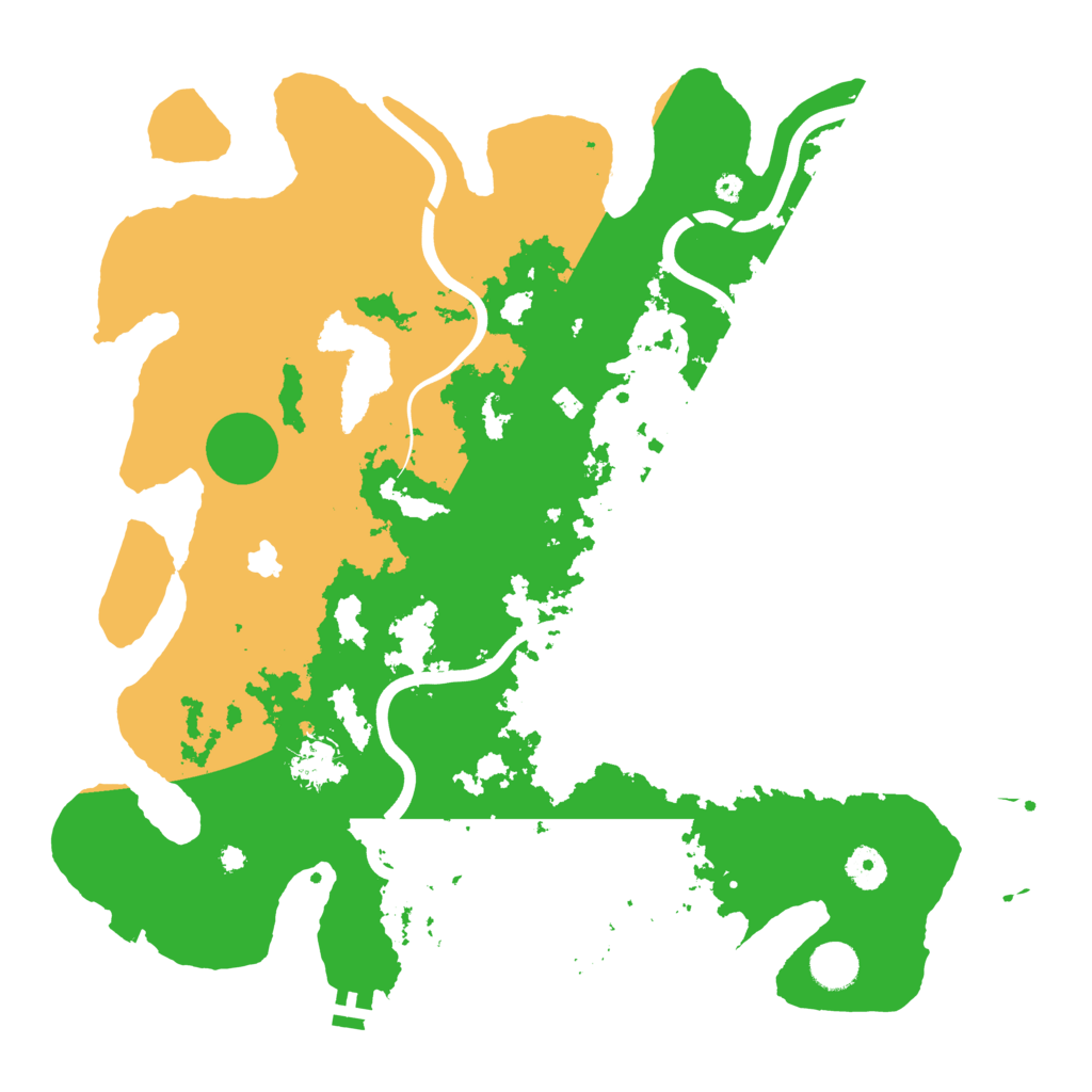 Biome Rust Map: Procedural Map, Size: 4000, Seed: 2138400164