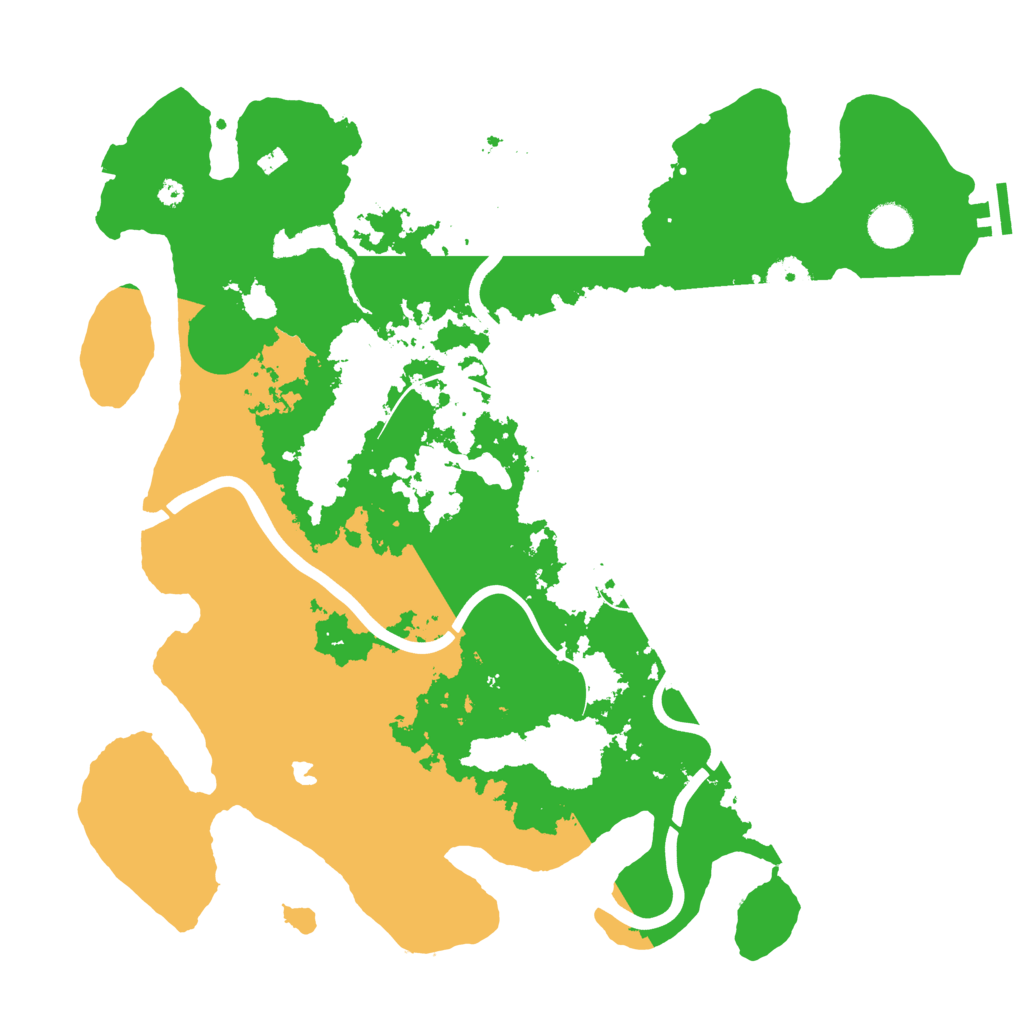 Biome Rust Map: Procedural Map, Size: 4000, Seed: 741136123