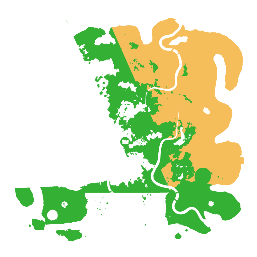 Biome Rust Map: Procedural Map, Size: 4250, Seed: 1943383771