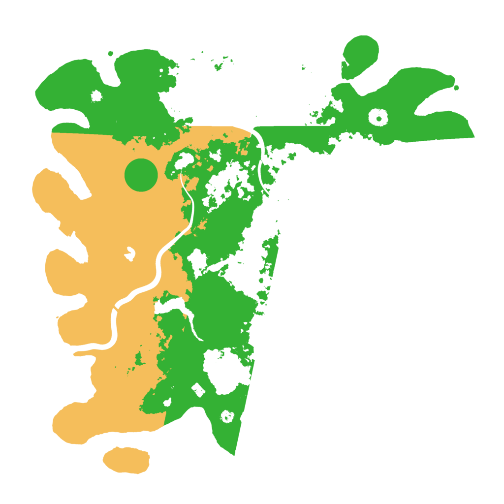Biome Rust Map: Procedural Map, Size: 4000, Seed: 55510390