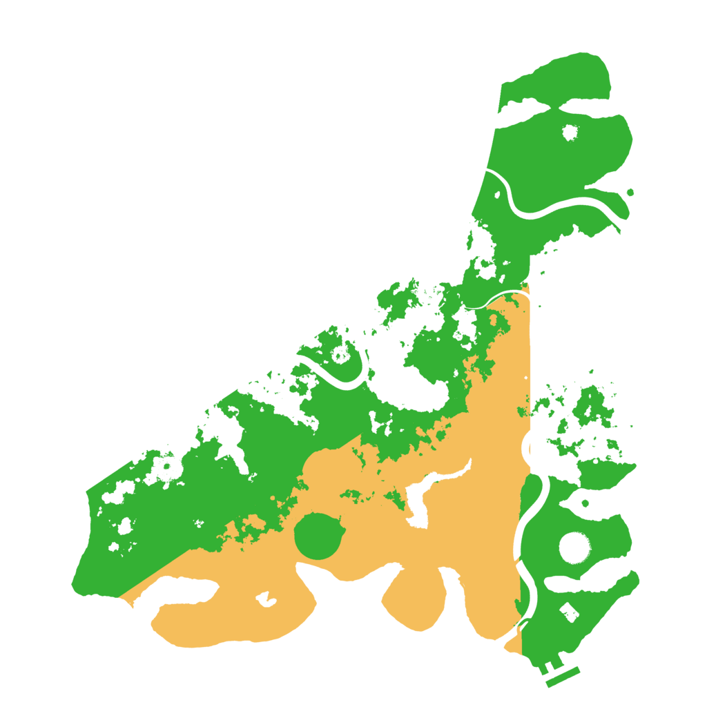 Biome Rust Map: Procedural Map, Size: 4000, Seed: 41552787