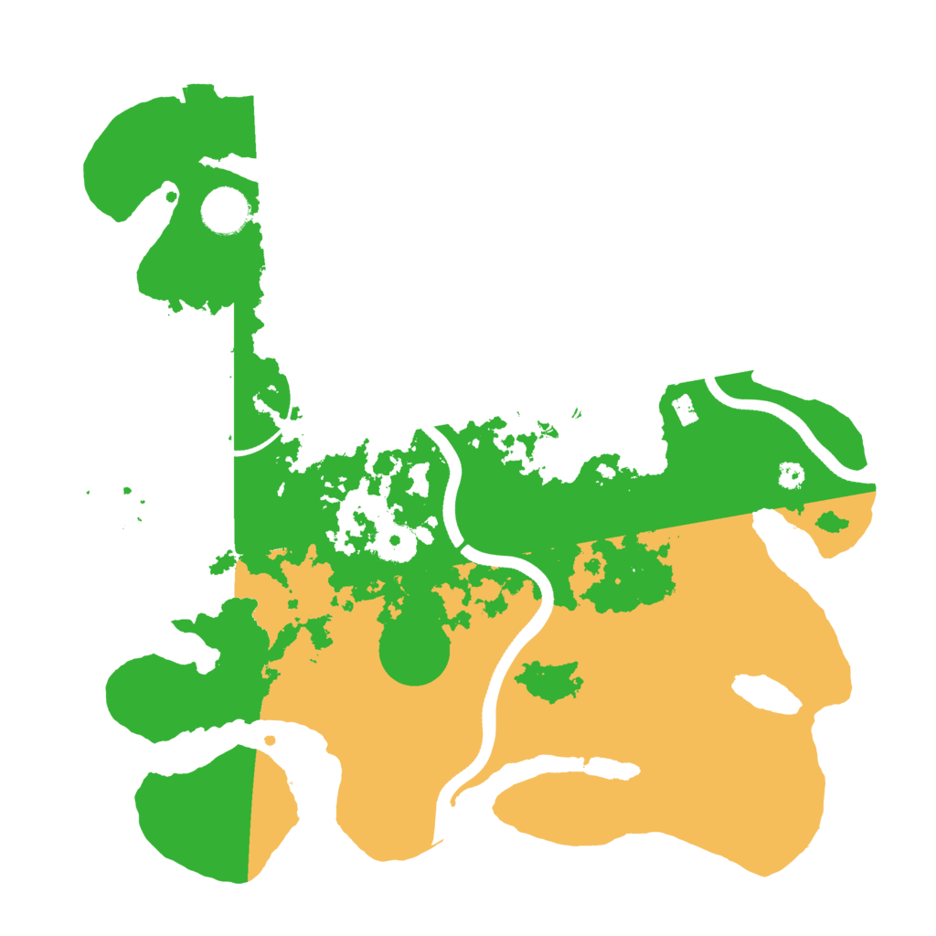 Biome Rust Map: Procedural Map, Size: 3500, Seed: 1856526503