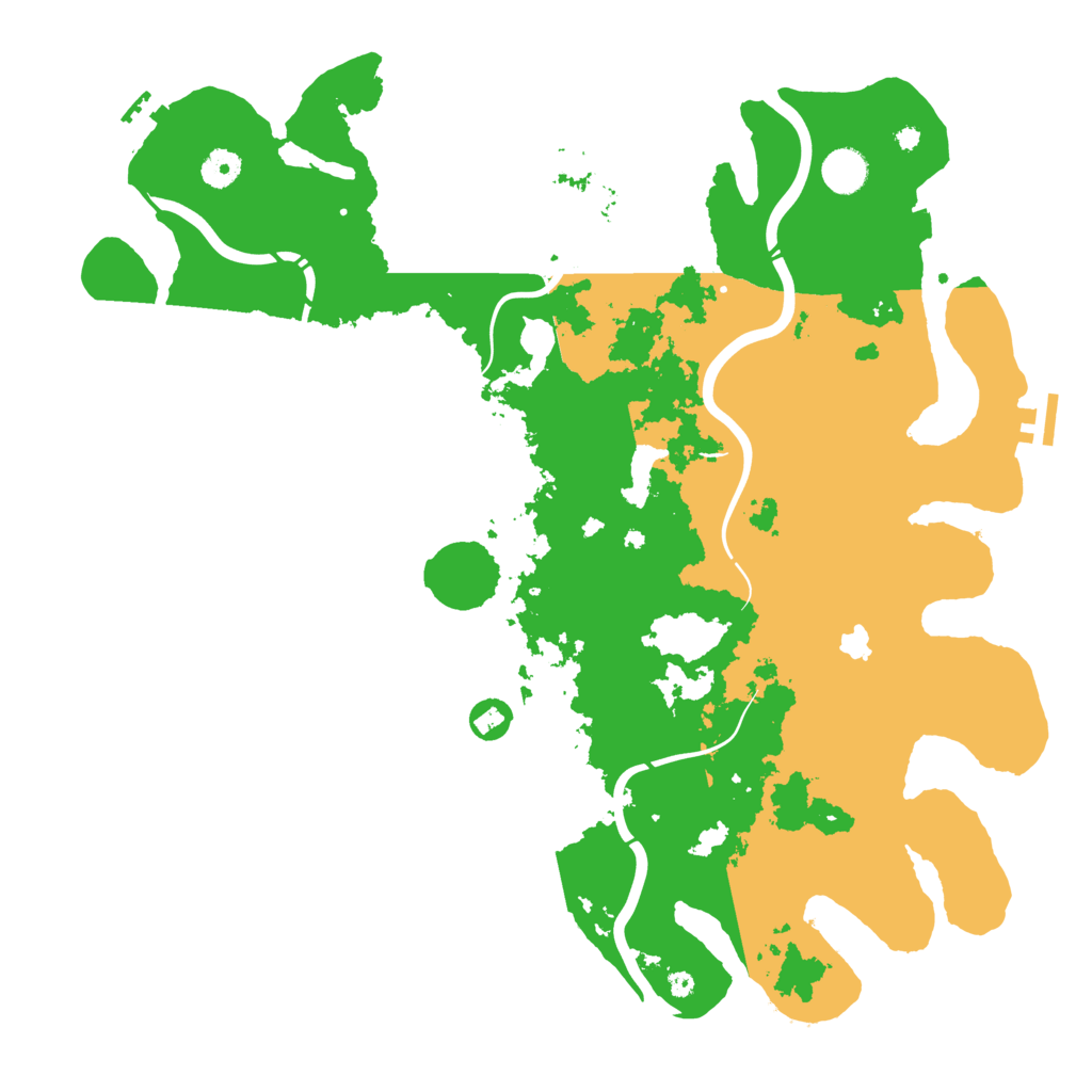 Biome Rust Map: Procedural Map, Size: 4250, Seed: 943551816