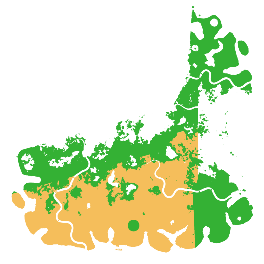 Biome Rust Map: Procedural Map, Size: 6000, Seed: 1700615030