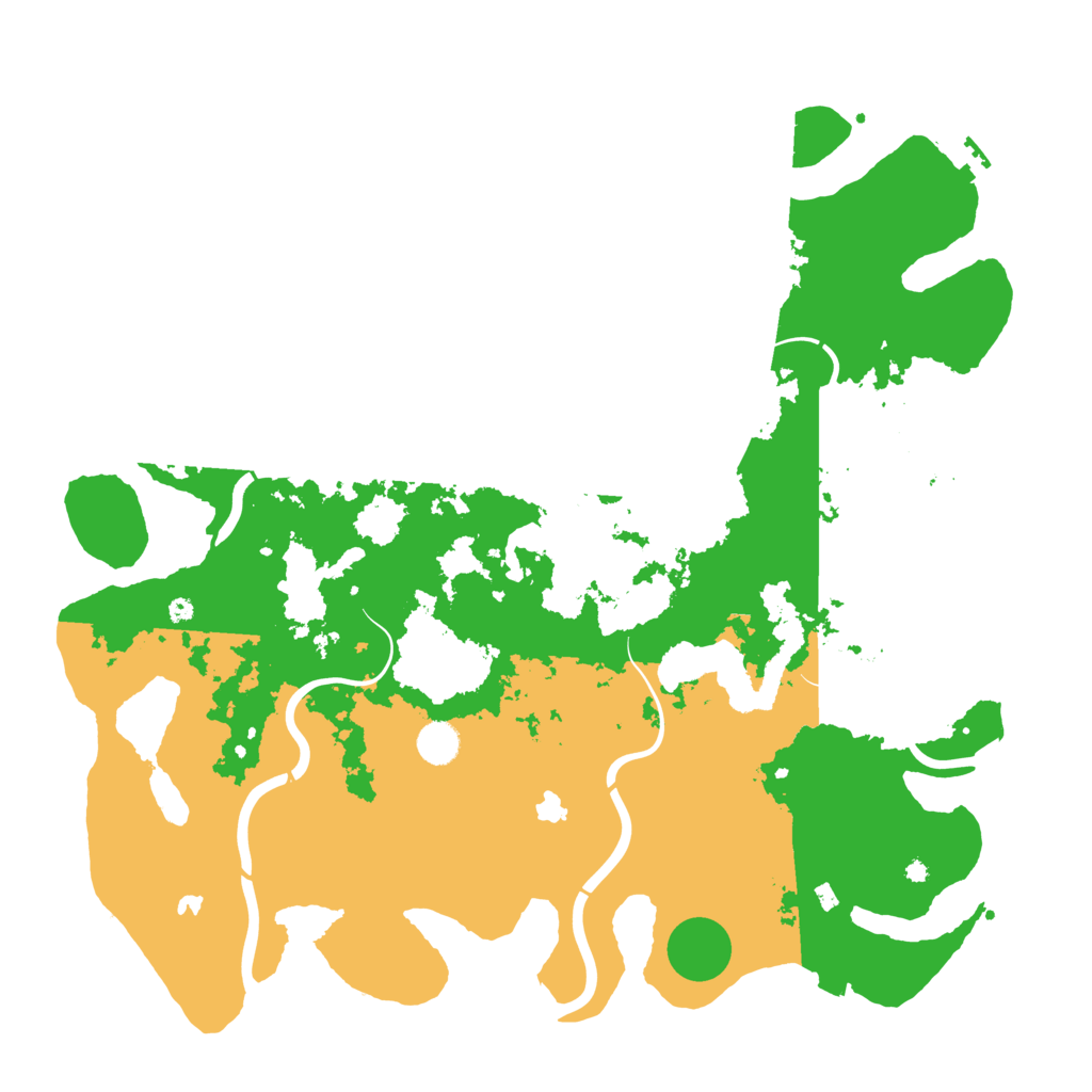 Biome Rust Map: Procedural Map, Size: 4500, Seed: 1403708994