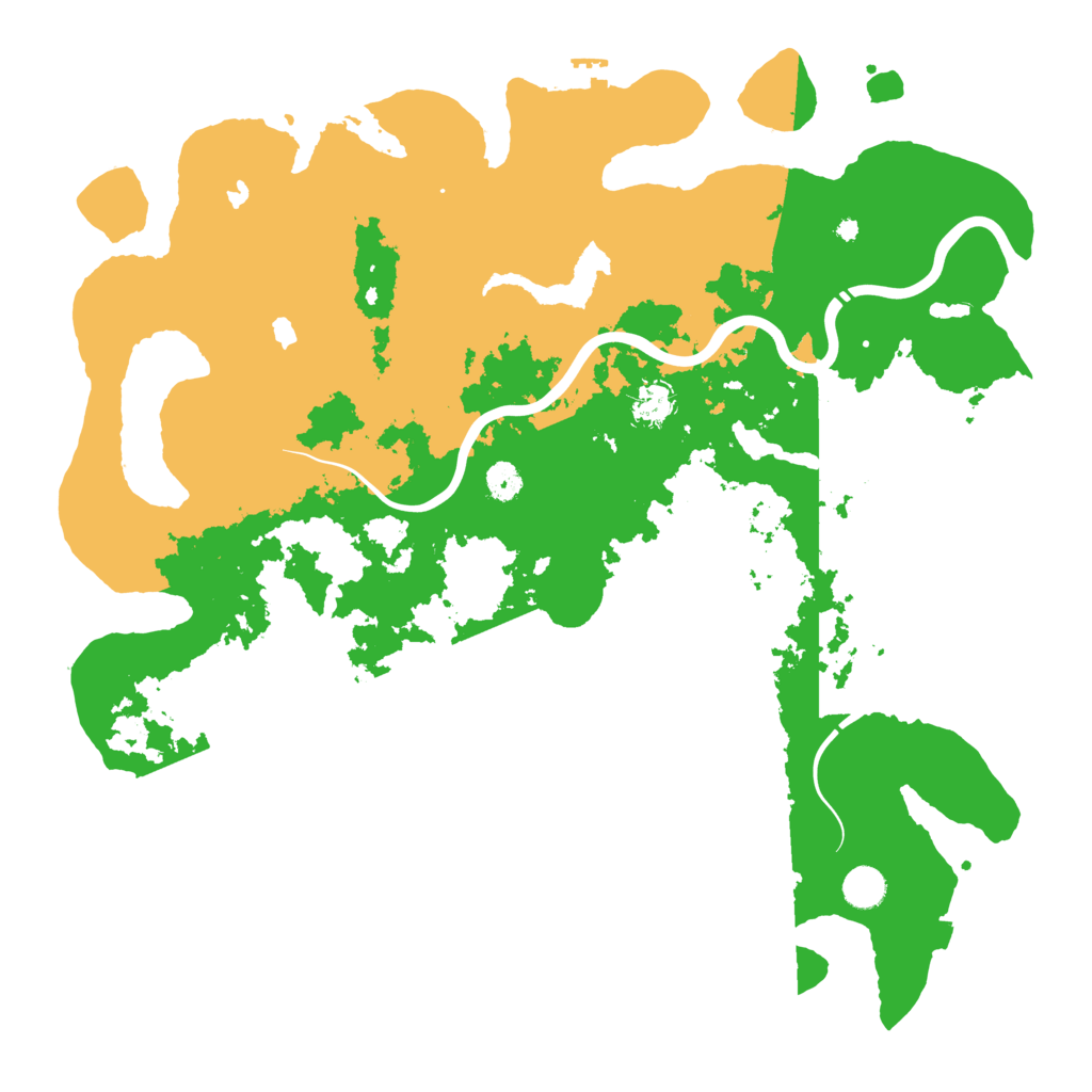 Biome Rust Map: Procedural Map, Size: 4500, Seed: 65411857