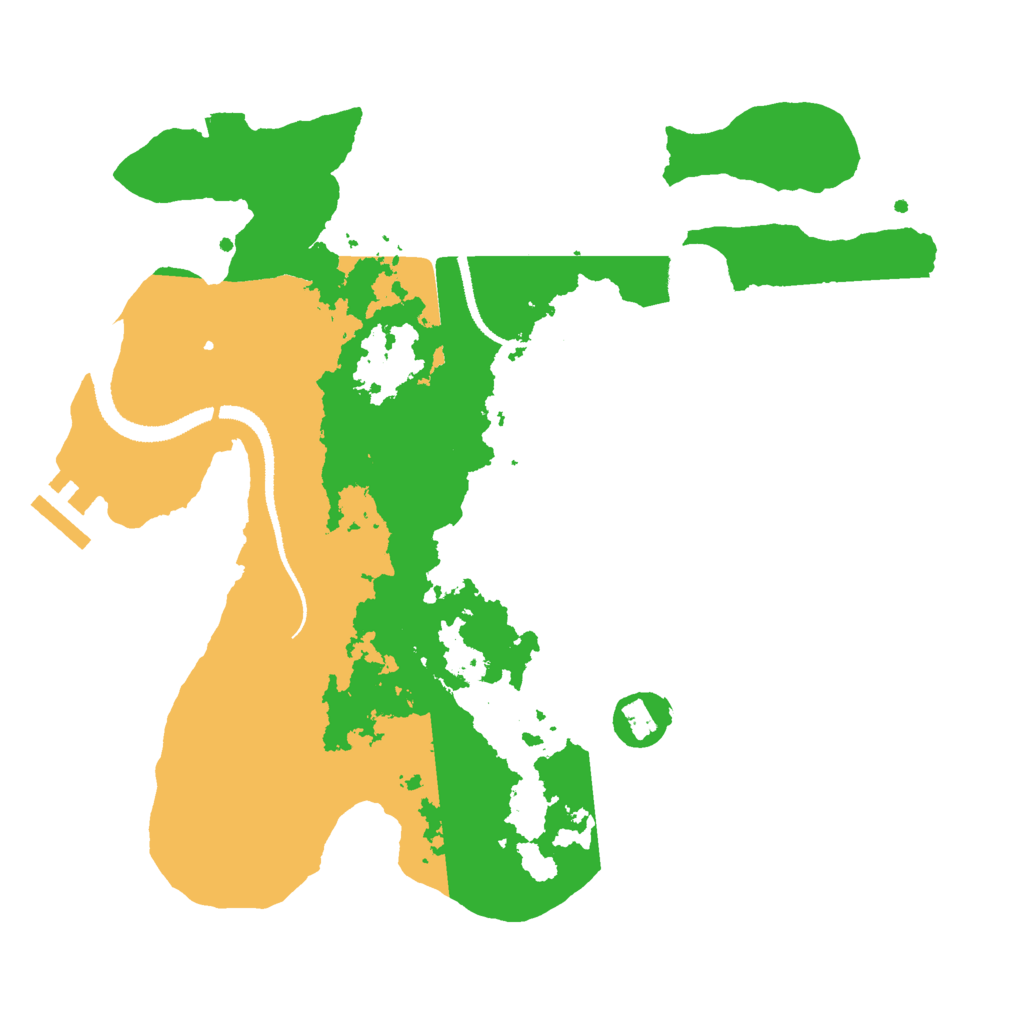 Biome Rust Map: Procedural Map, Size: 3000, Seed: 1072409803
