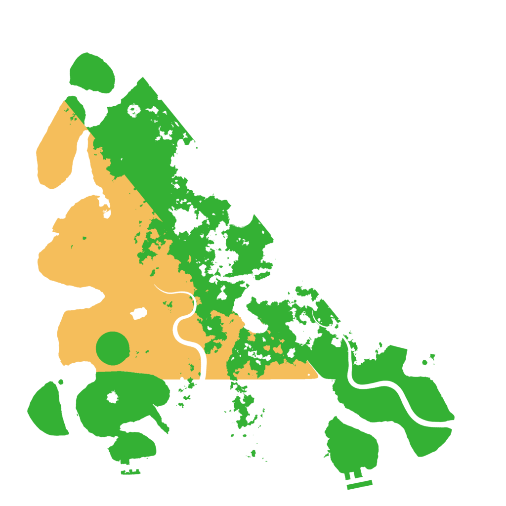 Biome Rust Map: Procedural Map, Size: 4000, Seed: 704001