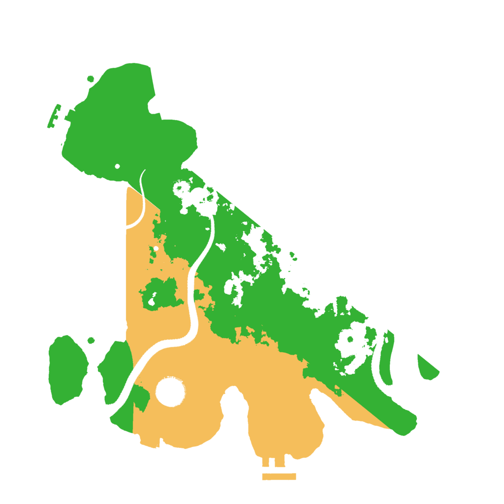 Biome Rust Map: Procedural Map, Size: 3000, Seed: 602600486