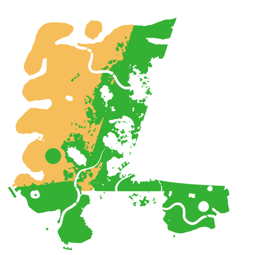 Biome Rust Map: Procedural Map, Size: 4250, Seed: 335575232