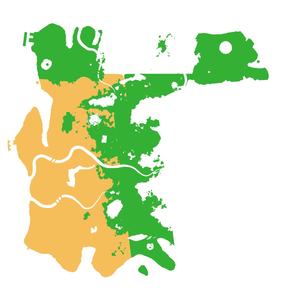 Biome Rust Map: Procedural Map, Size: 4250, Seed: 1399383822