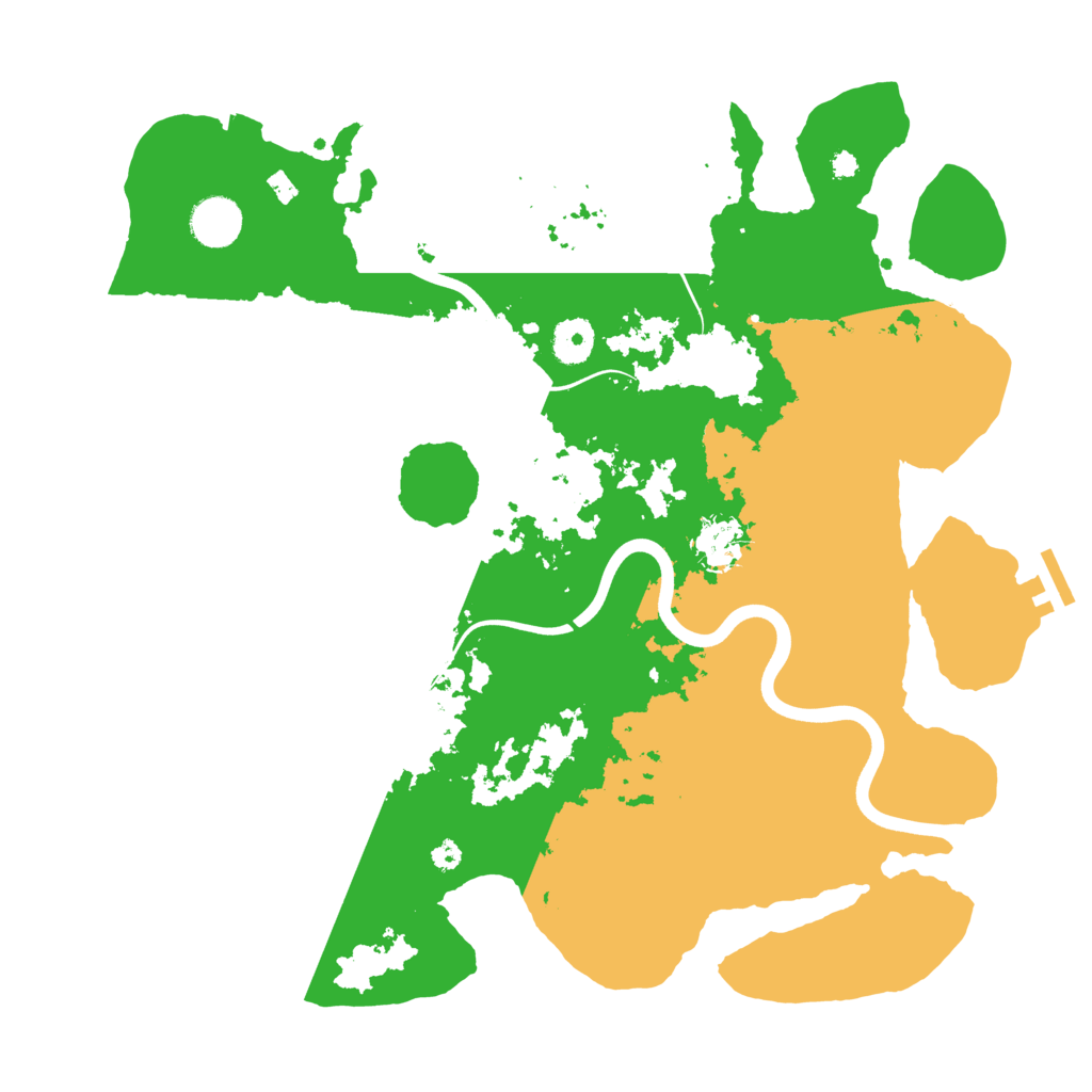 Biome Rust Map: Procedural Map, Size: 3750, Seed: 426539