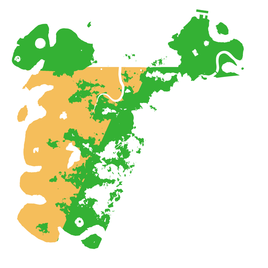 Biome Rust Map: Procedural Map, Size: 4500, Seed: 12591861