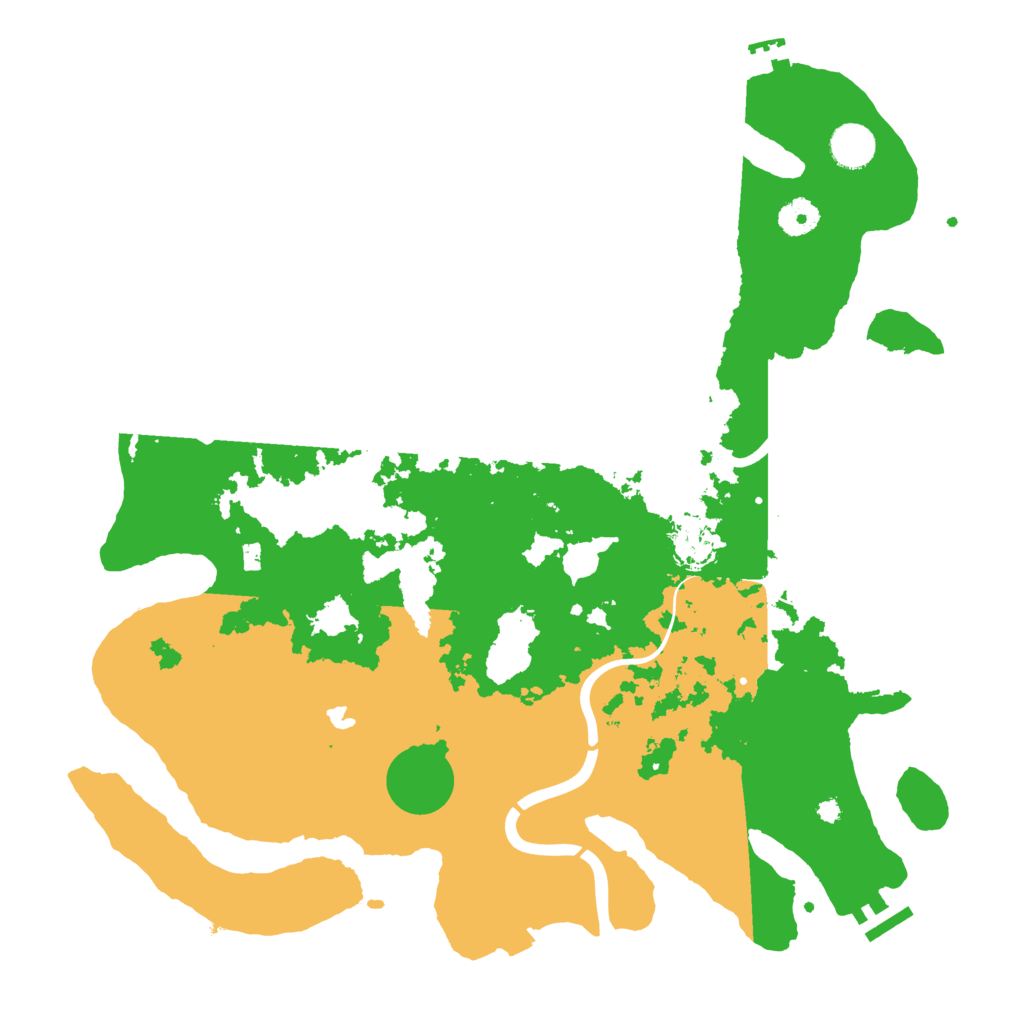 Biome Rust Map: Procedural Map, Size: 4000, Seed: 1895977051