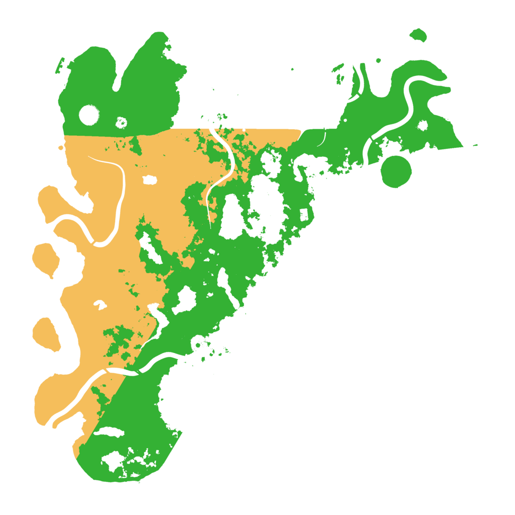 Biome Rust Map: Procedural Map, Size: 4500, Seed: 1764684079