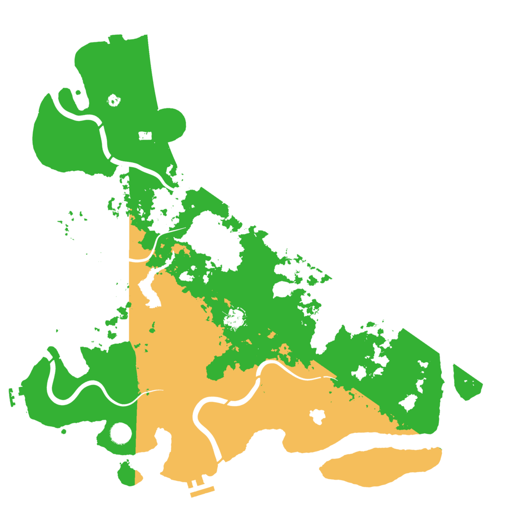 Biome Rust Map: Procedural Map, Size: 4250, Seed: 70311320