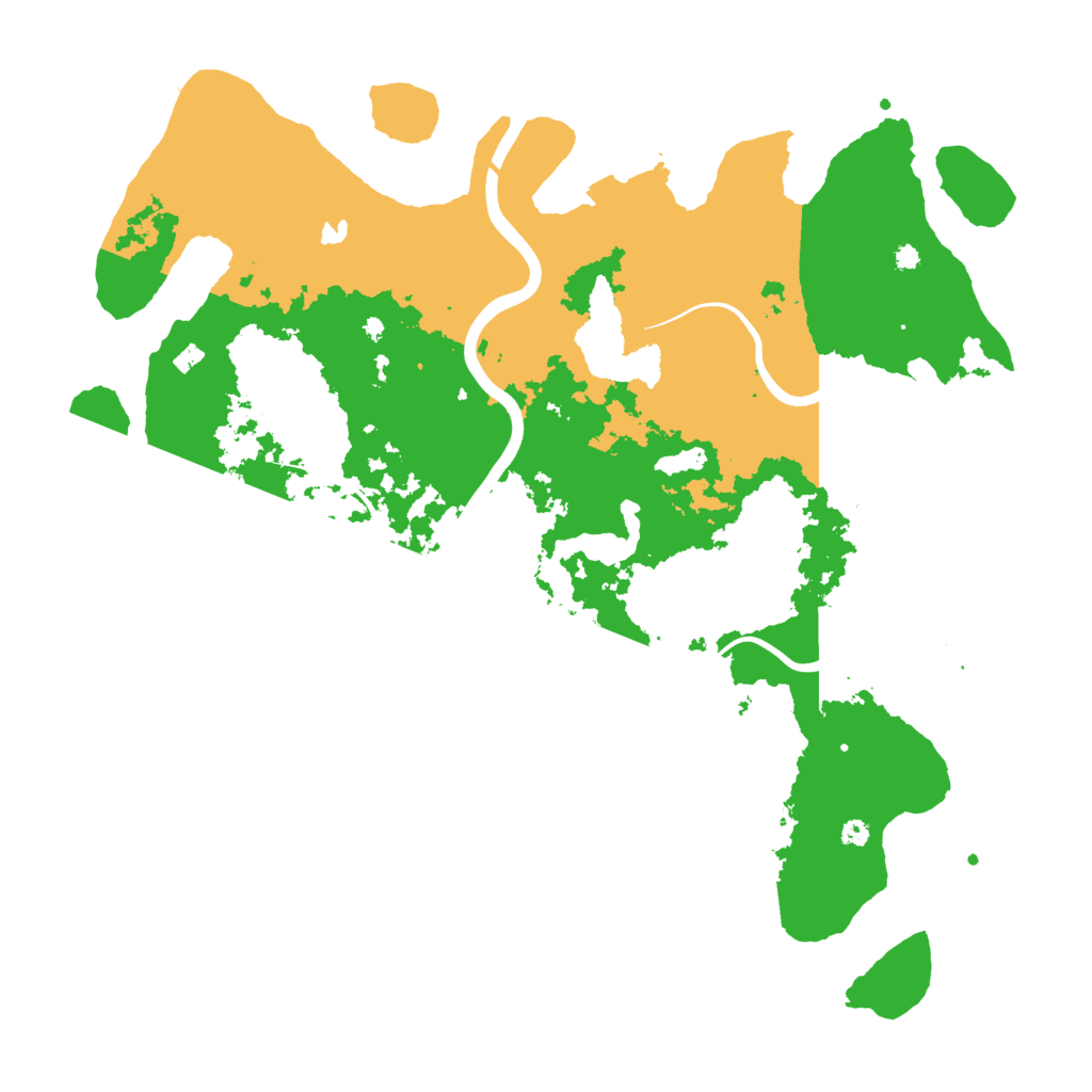 Biome Rust Map: Procedural Map, Size: 4000, Seed: 378482816