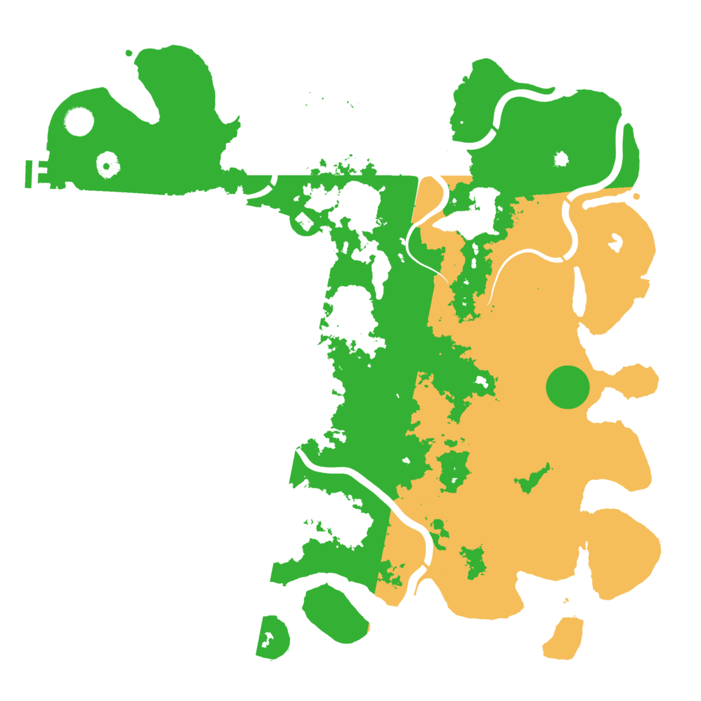 Biome Rust Map: Procedural Map, Size: 4250, Seed: 1002428026