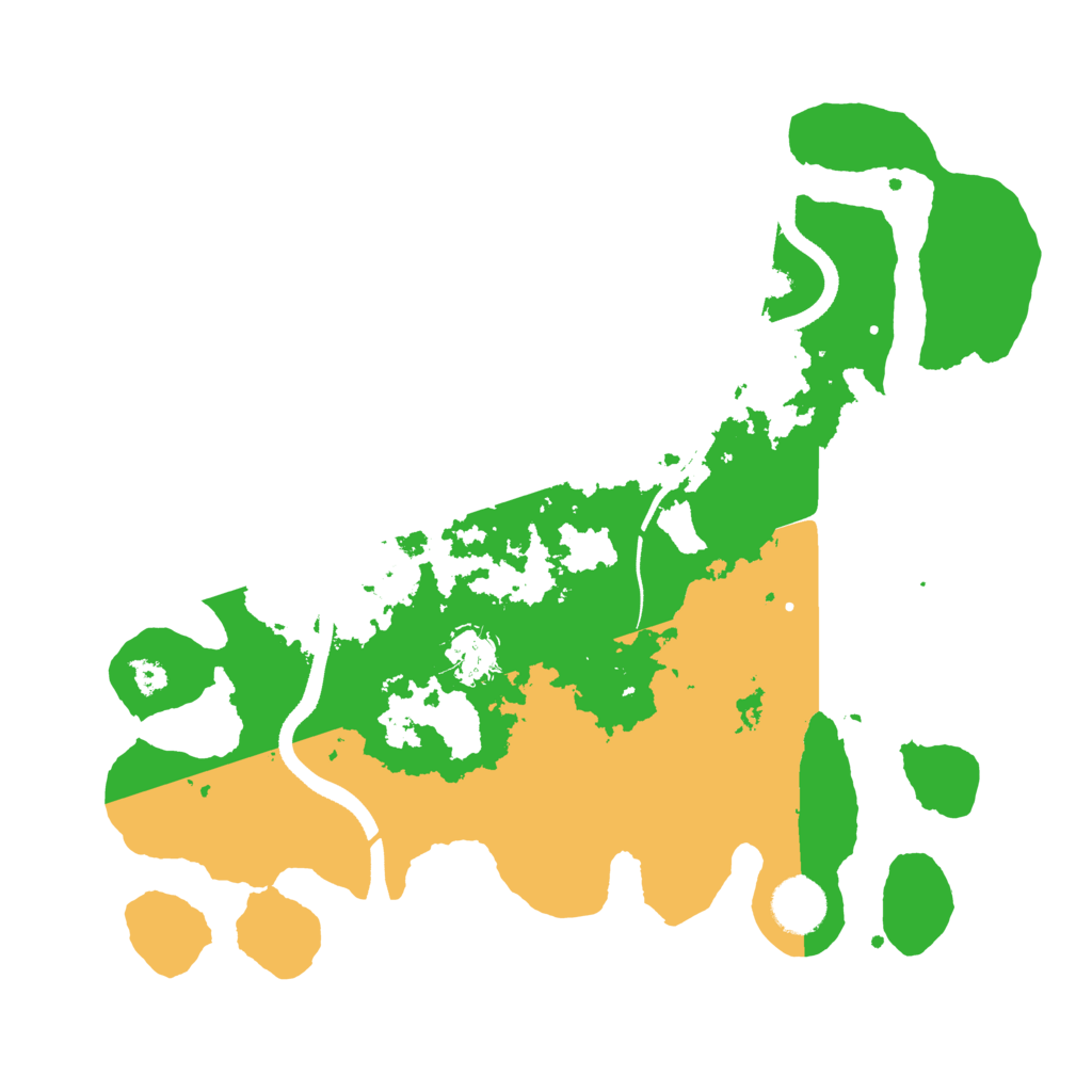 Biome Rust Map: Procedural Map, Size: 3500, Seed: 329074633