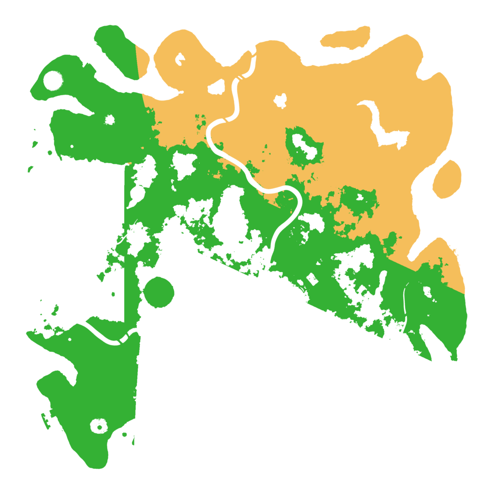 Biome Rust Map: Procedural Map, Size: 4500, Seed: 1031865839