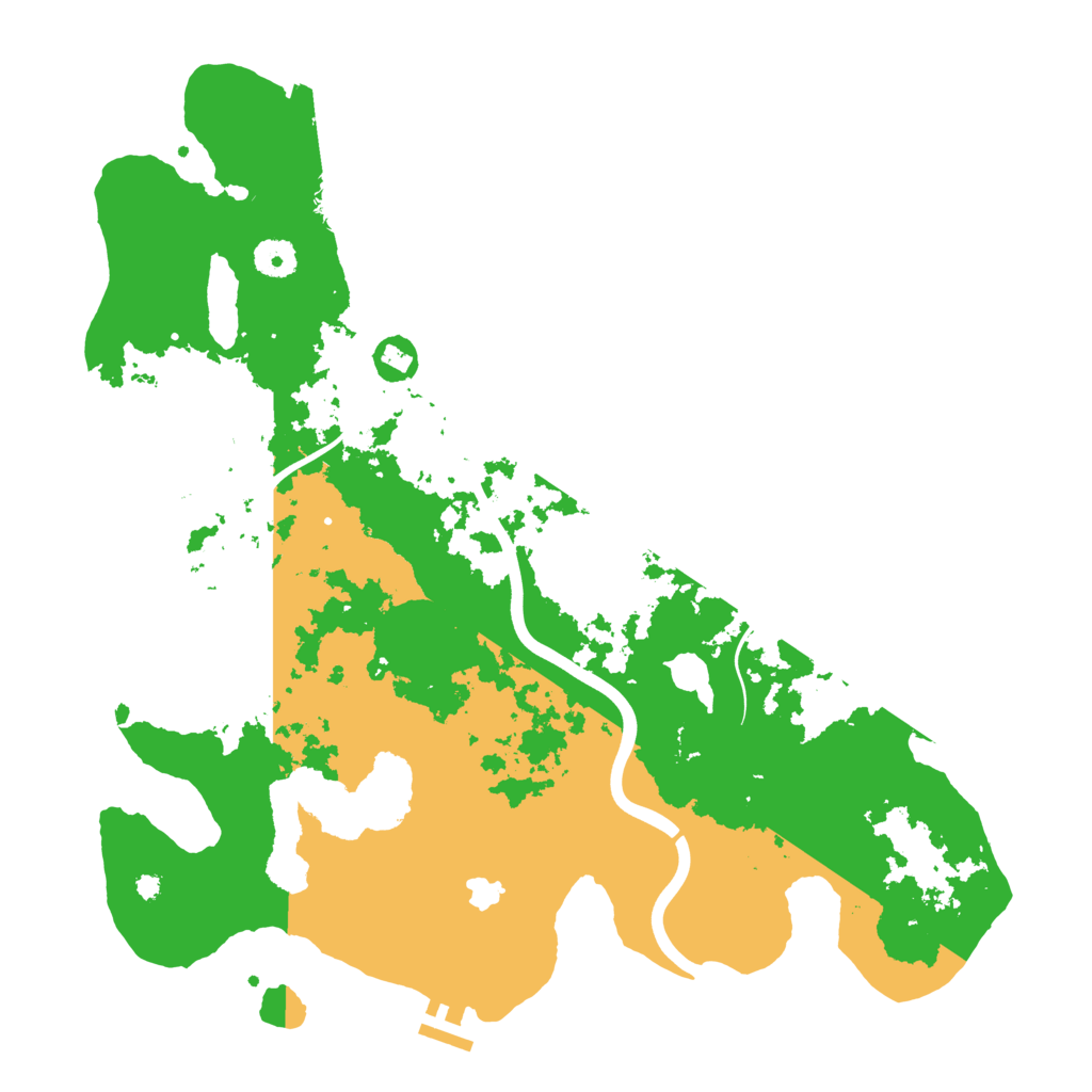 Biome Rust Map: Procedural Map, Size: 4000, Seed: 354620