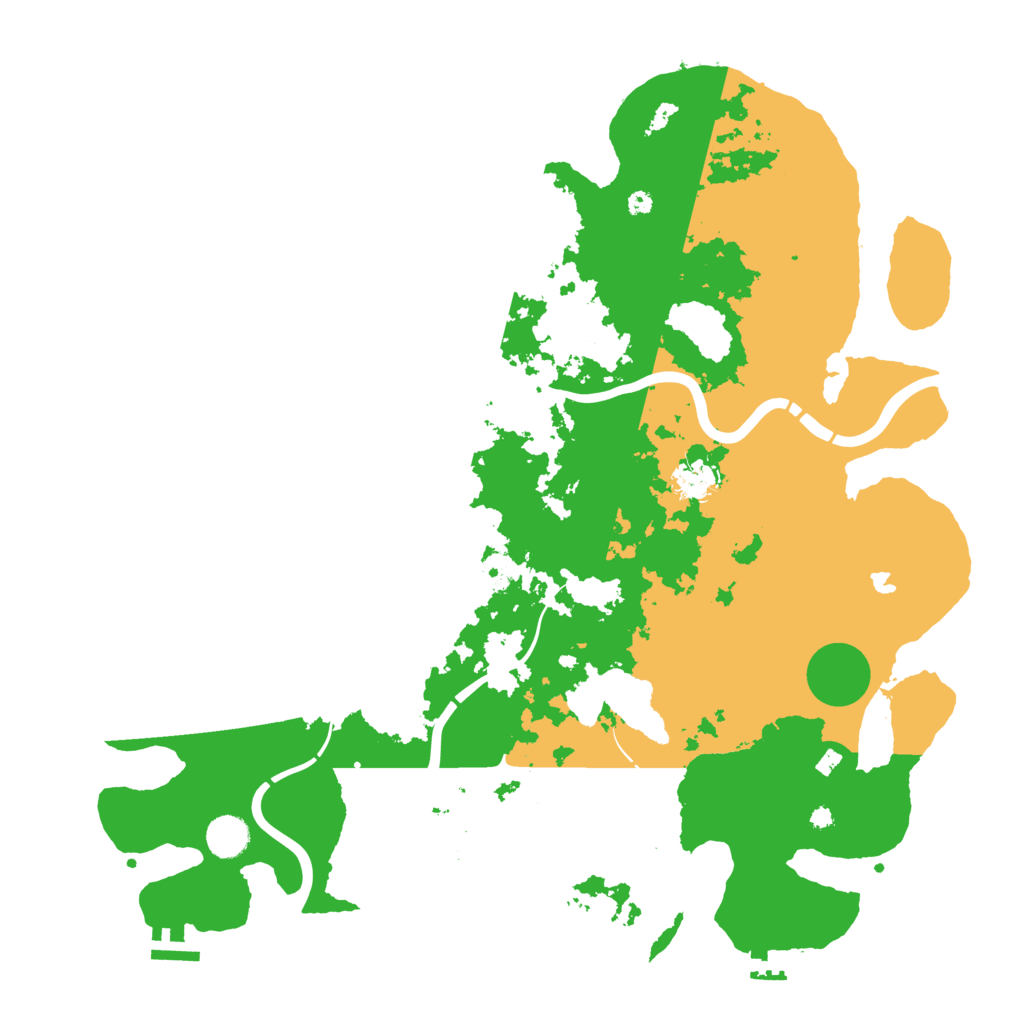Biome Rust Map: Procedural Map, Size: 4250, Seed: 260903