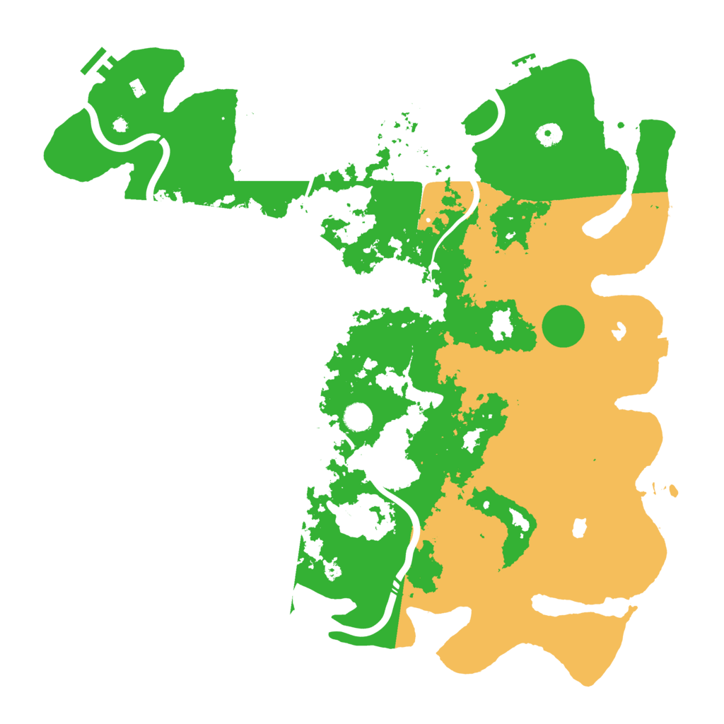 Biome Rust Map: Procedural Map, Size: 4500, Seed: 1038313136