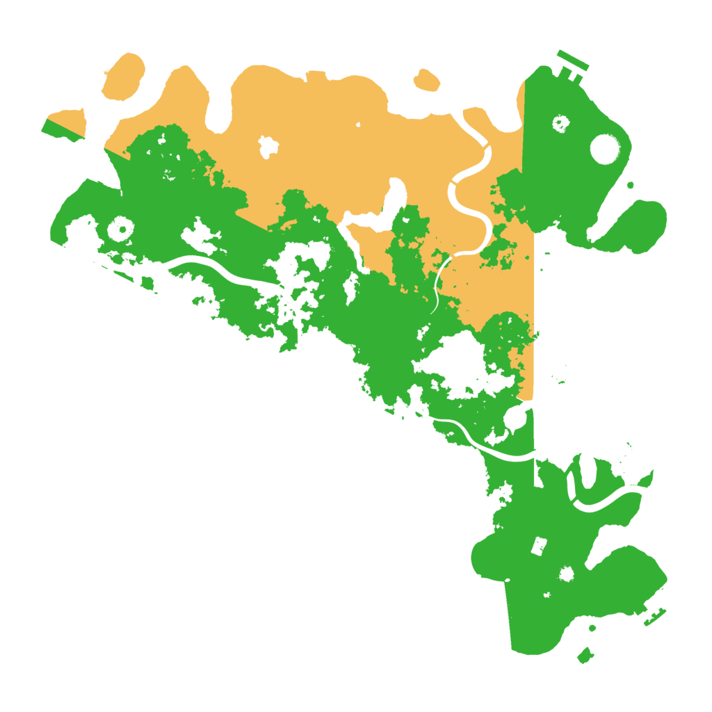 Biome Rust Map: Procedural Map, Size: 4250, Seed: 495108