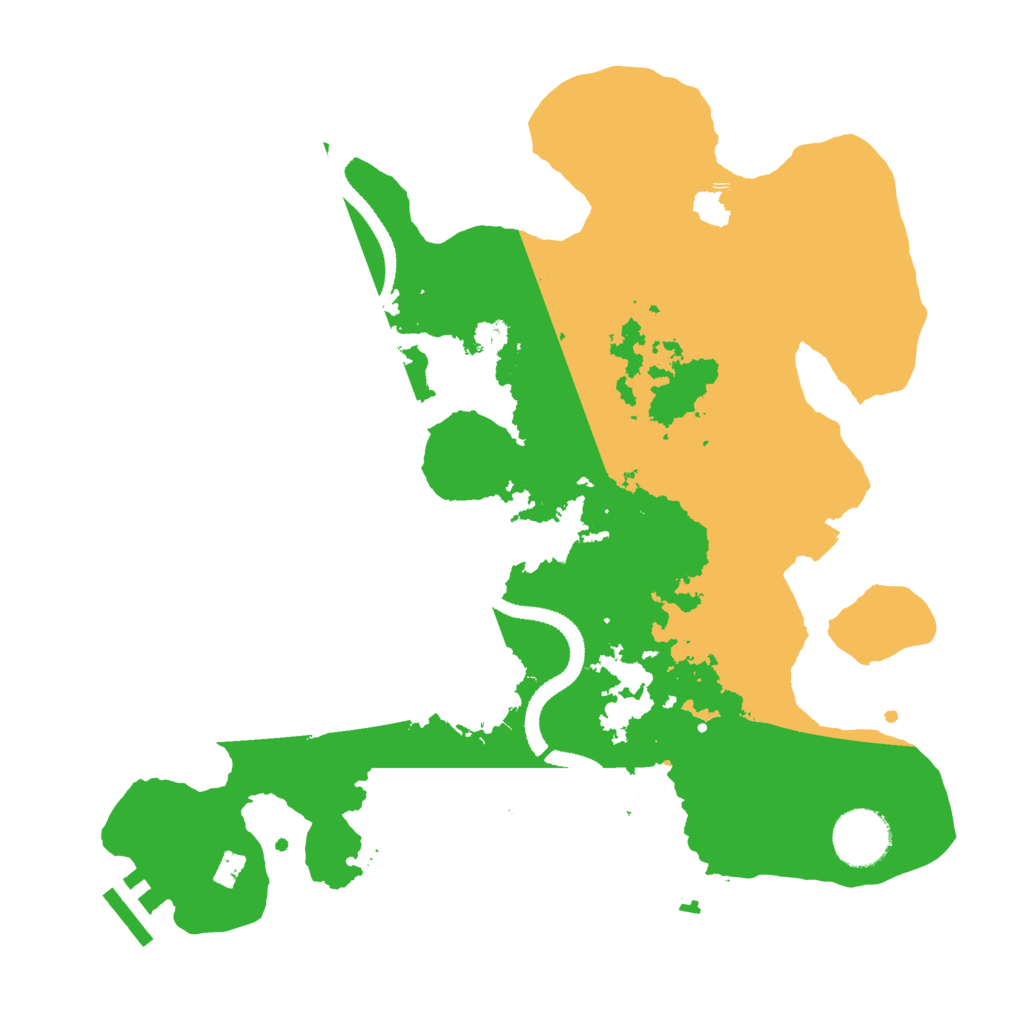 Biome Rust Map: Procedural Map, Size: 3133, Seed: 429850