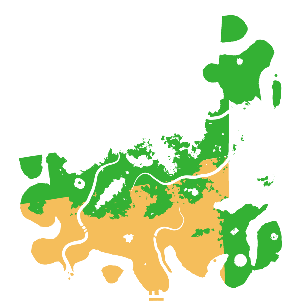 Biome Rust Map: Procedural Map, Size: 4250, Seed: 1552335539
