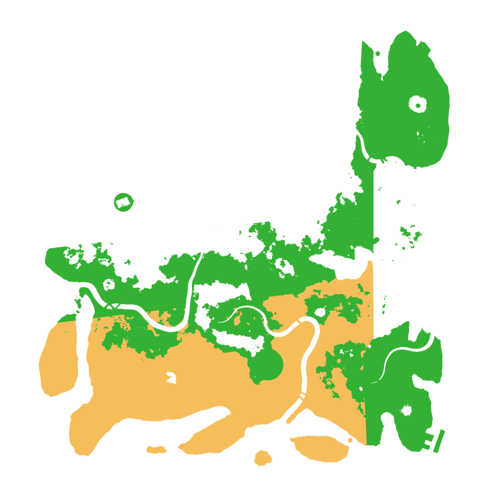 Biome Rust Map: Procedural Map, Size: 4250, Seed: 487868538