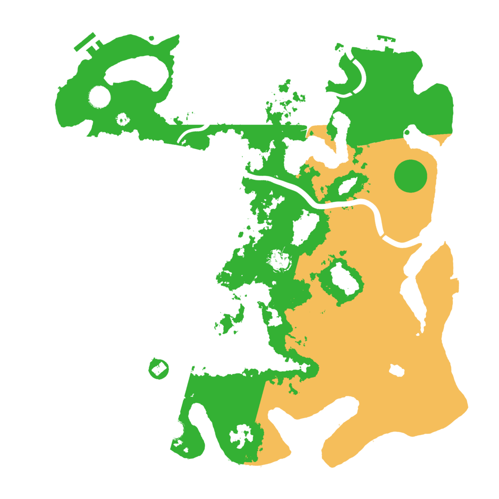 Biome Rust Map: Procedural Map, Size: 4000, Seed: 987644432