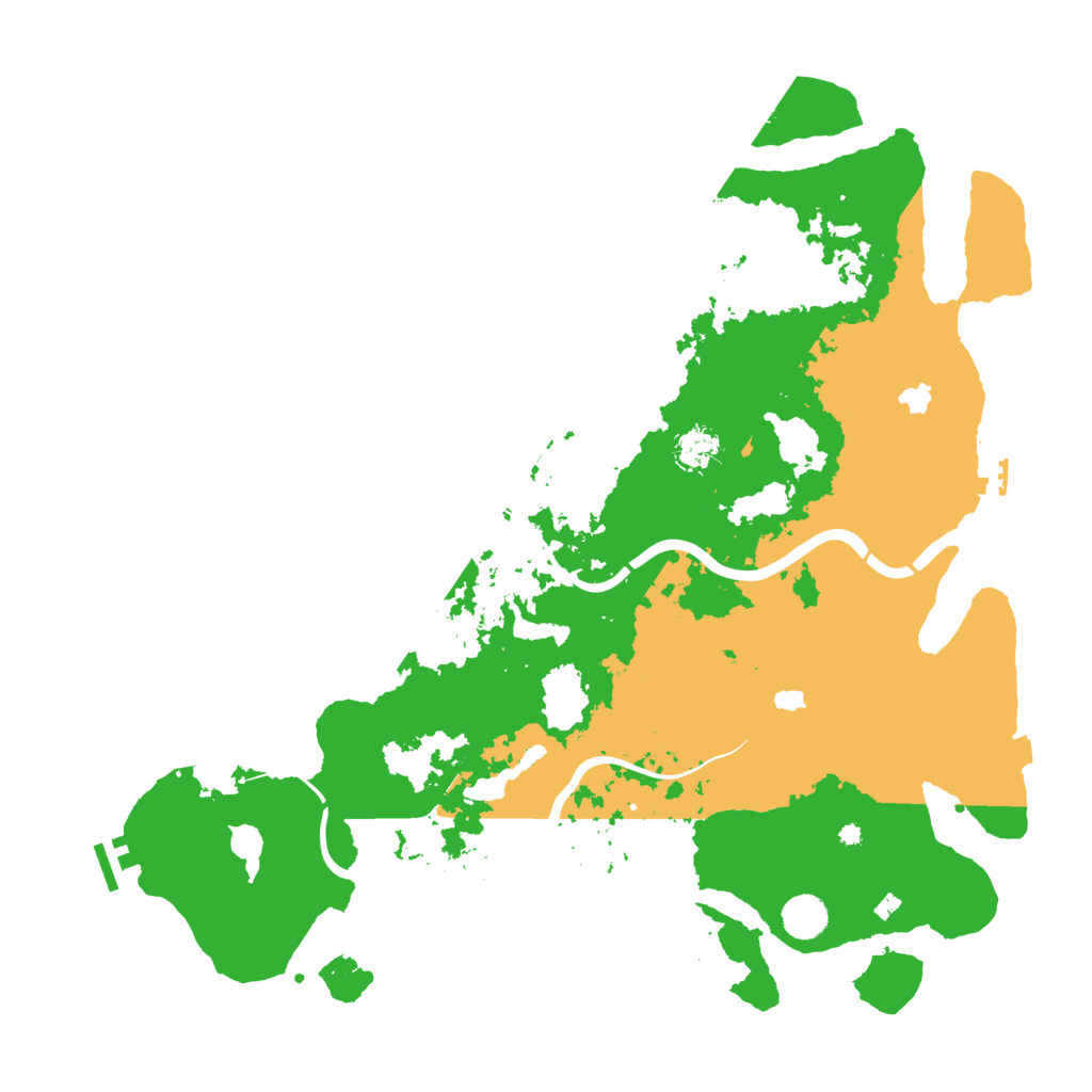 Biome Rust Map: Procedural Map, Size: 4500, Seed: 854239817