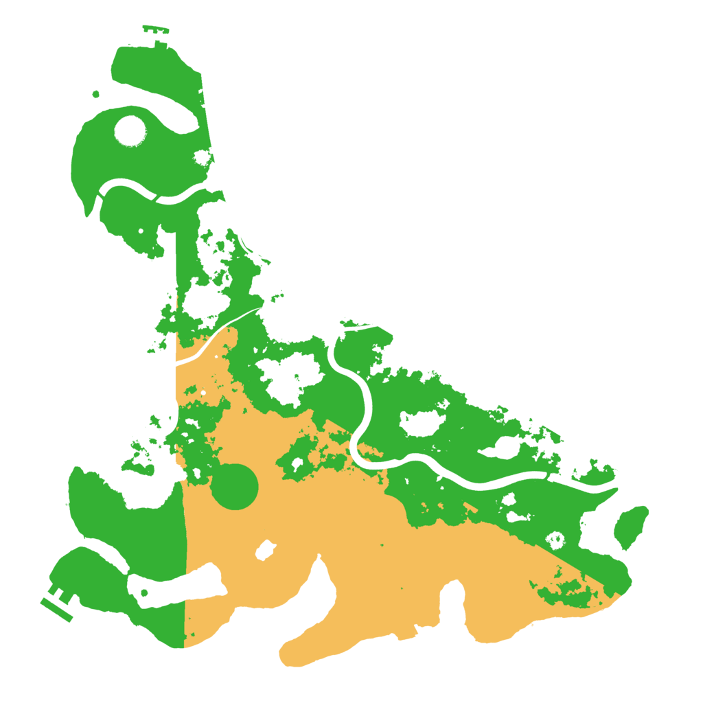 Biome Rust Map: Procedural Map, Size: 4000, Seed: 110771208