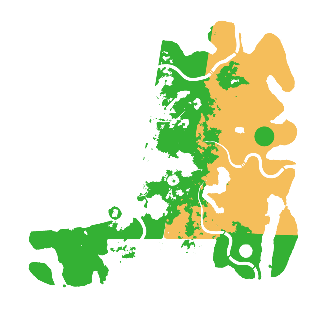 Biome Rust Map: Procedural Map, Size: 4250, Seed: 761779896