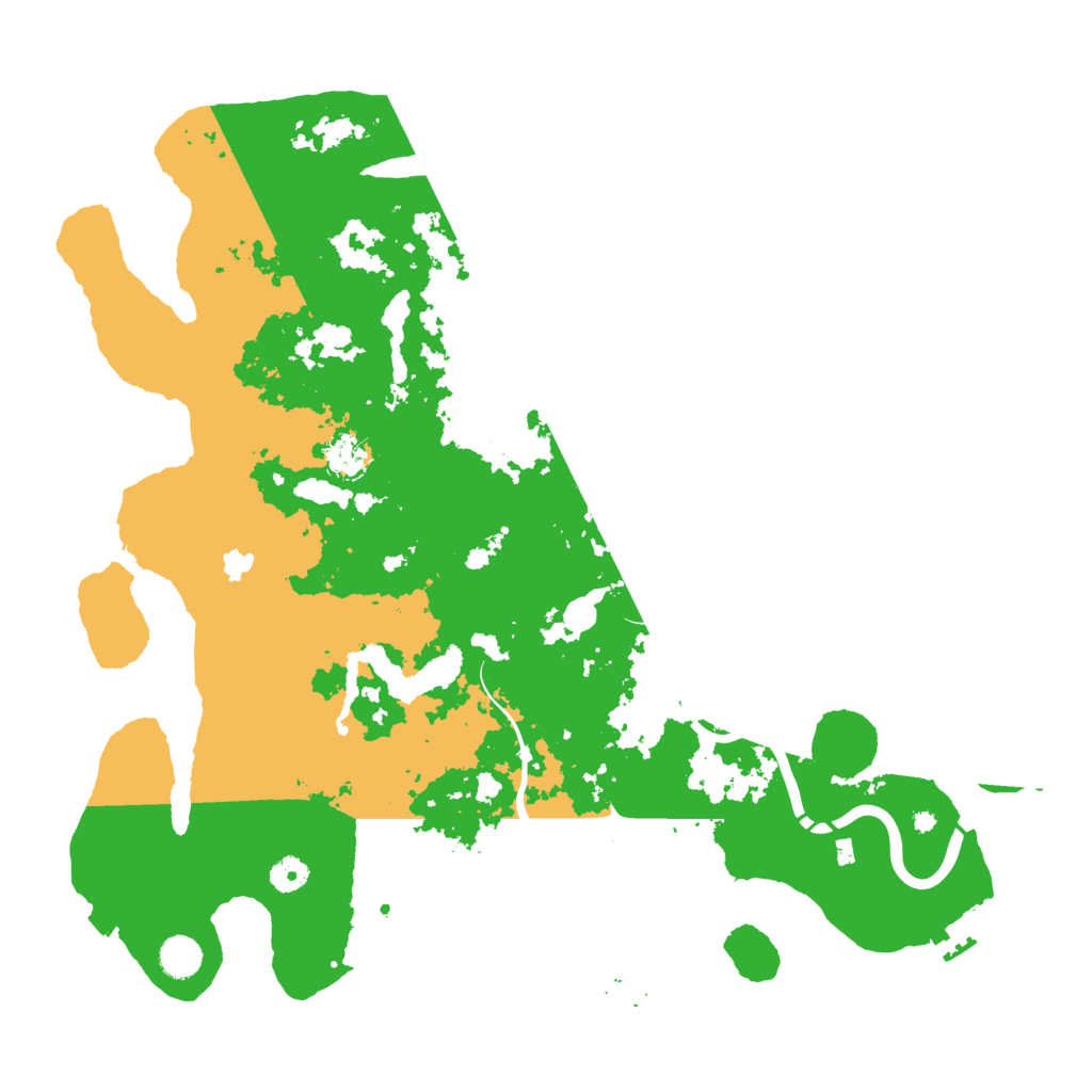Biome Rust Map: Procedural Map, Size: 4500, Seed: 22778219