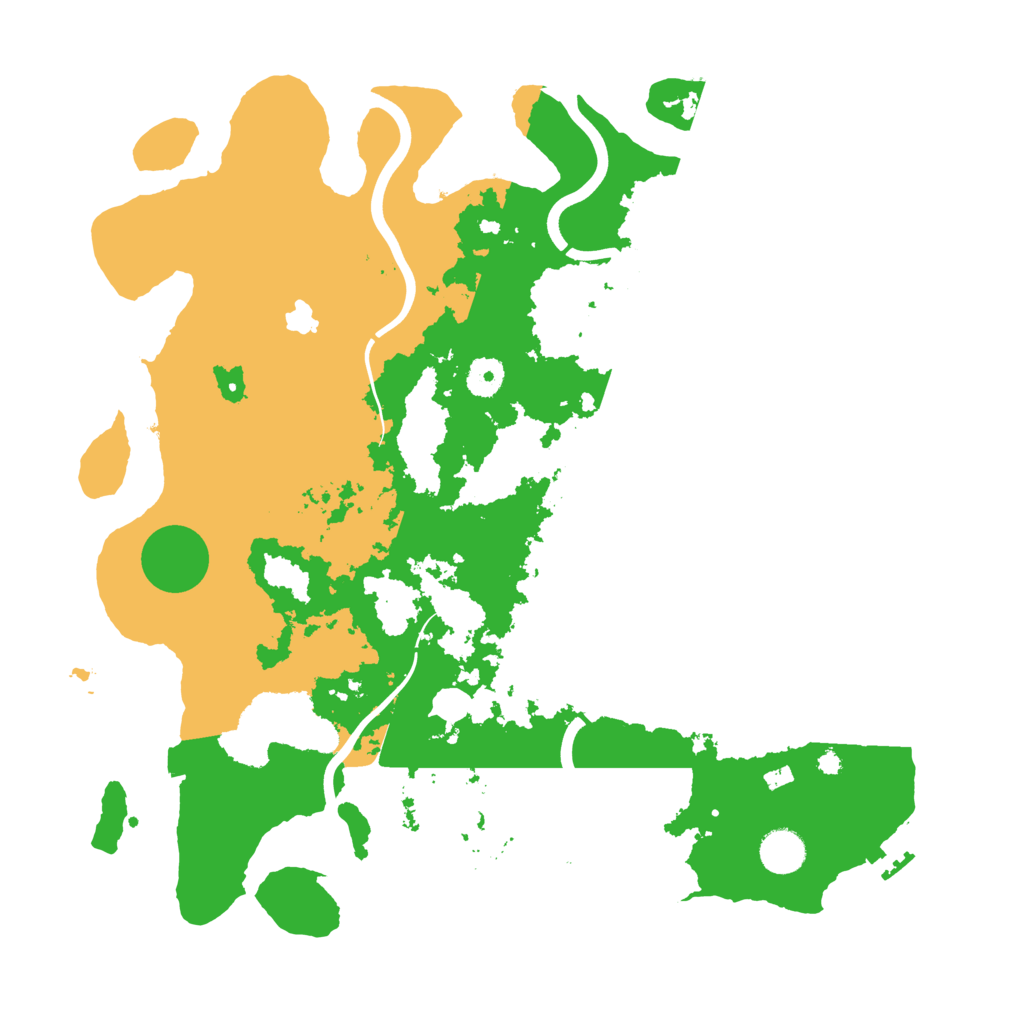 Biome Rust Map: Procedural Map, Size: 4000, Seed: 61734