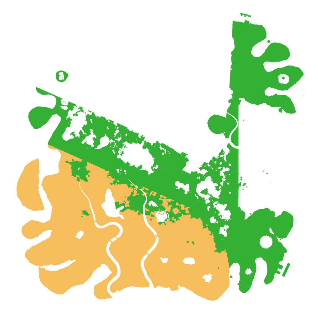 Biome Rust Map: Procedural Map, Size: 4500, Seed: 1579622250