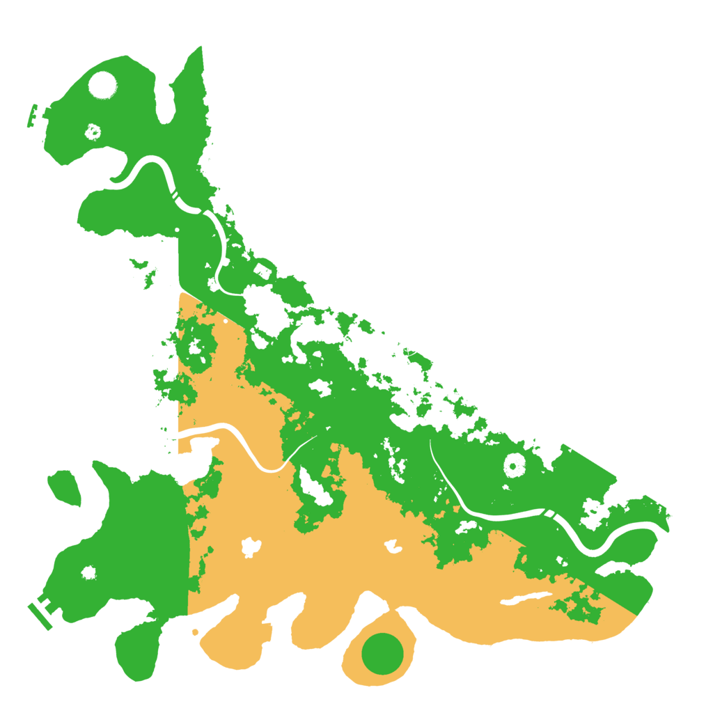 Biome Rust Map: Procedural Map, Size: 4500, Seed: 906961192
