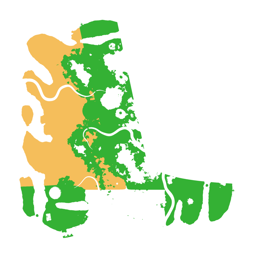 Biome Rust Map: Procedural Map, Size: 3750, Seed: 2008610427