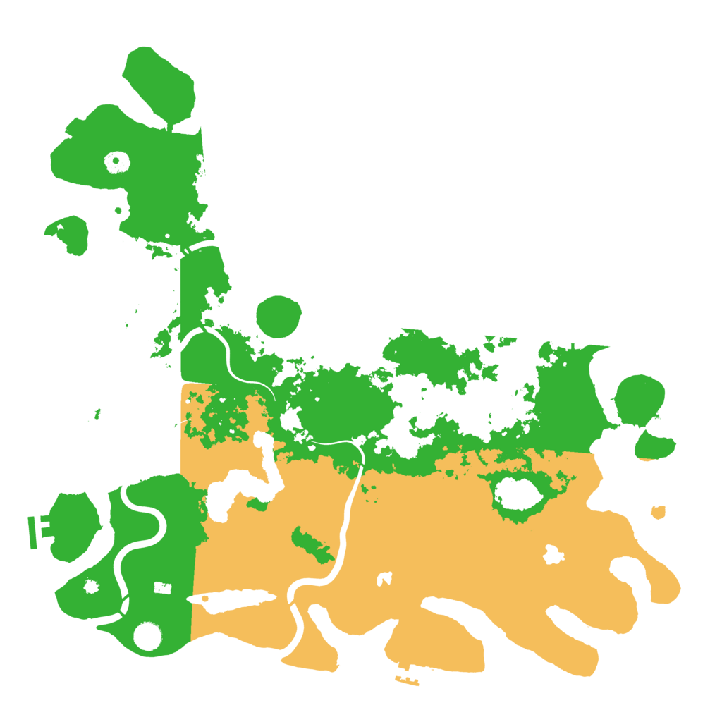 Biome Rust Map: Procedural Map, Size: 4500, Seed: 63790723