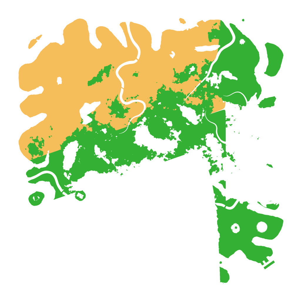 Biome Rust Map: Procedural Map, Size: 5000, Seed: 777683